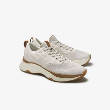 Lacoste Court-Drive Plus Canvas and Synthetic Sneakers Dámské - Tenisky Bílé / Bílé | CZ-iw4Ivn